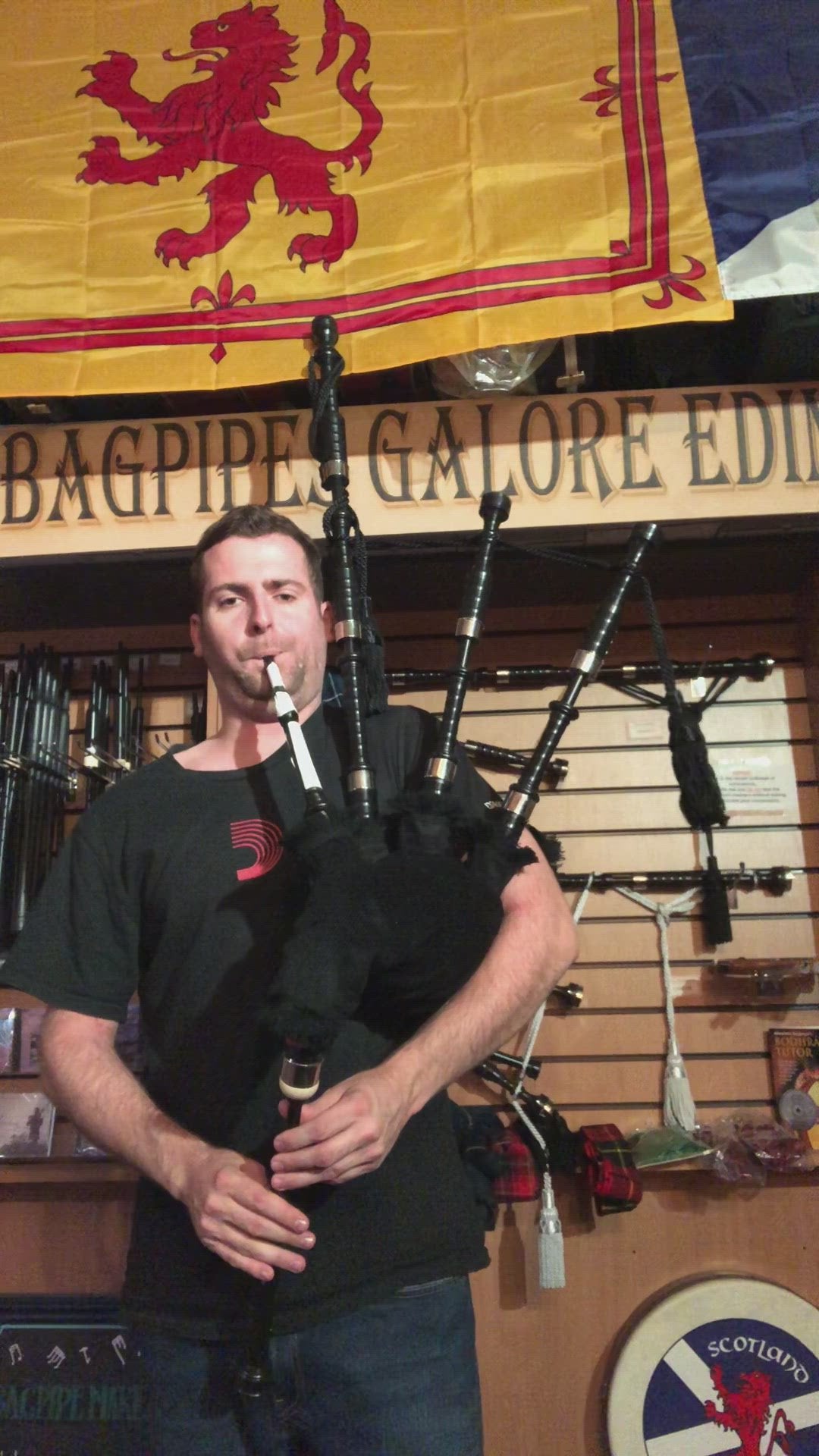 Highland Bagpipe Delrin Synthetic Full Ferules